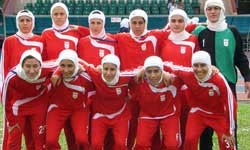 تيم فوتبال بانوان در بازي‌هاي آسيايي...