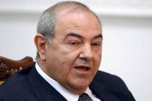 علاوی: برای سربلندی عراق با ایران وارد جنگ سیاسی می شویم!