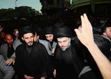خروج مقتدا صدر از ايران پس از چهار سال+تصاوير