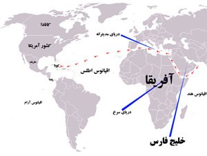 آیا بزرگ ترین مأموریت بین المللی نیروی دریایی ارتش رقم می خورد؟ (+نقشه مسیر)