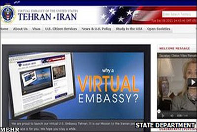 واکنش آمریکا به فیلتر شدن سایت سفارت مجازی در تهران