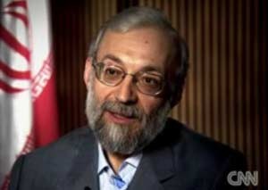 جواد لاریجانی , کریستین امانپور , آمریکا
