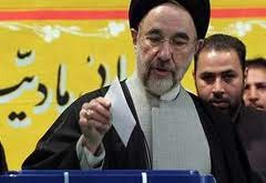 محمد خاتمی , صندوق انتخابات مجلس نهم , رای دادن خاتمی 