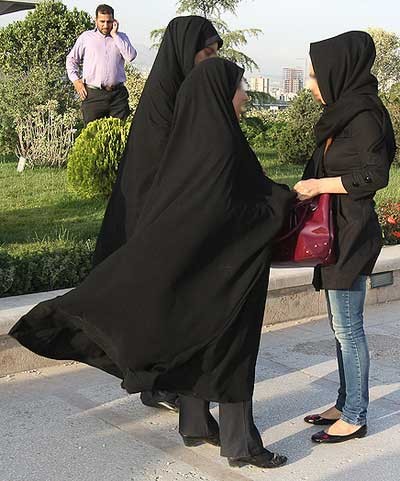 برخورد با بدحجابي , برج میلاد