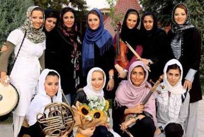 اولین گروه موسیقی دختران ایران,گروه موسیقی دختران ایران