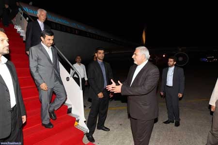 رئیس سازمان محیط زیست ایران , سفر احمدی نژاد
