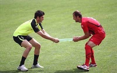 باشگاه پرسپوليس, تمرينات بدنسازي تيم پرسپوليس