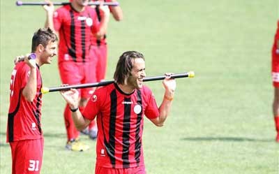 باشگاه پرسپوليس, تمرينات بدنسازي تيم پرسپوليس