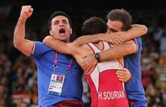 قهرماني تيم ملي كشتي فرنگي ايران 