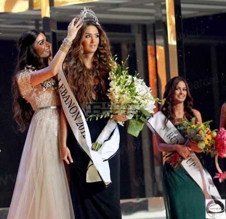 زیباترین دختر لبنان در سال 2012 زیباترین دختر لبنان در سال 2012