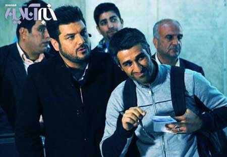 عکس‌های بازیکن سابق پرسپولیس در سریال سروش صحت