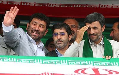 محمود احمدی نژاد,احمدی نژاد و مداحان تهرانی