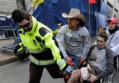 انفجارهای بوستون,حادثه انفجار مسابقات دو ماراتن شهر بوستون