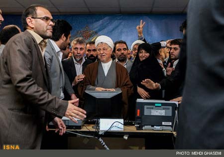 انتخابات ریاست جمهوری 92,هاشمی در انتخابات ریاست جمهوری