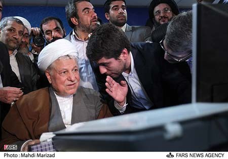 انتخابات ریاست جمهوری 92,هاشمی در انتخابات ریاست جمهوری