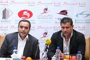 شروع لیگ راه آهن باعلی دایی,قراردادداخلی علی دایی با راه آهن