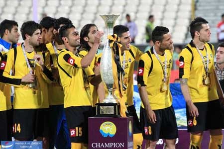 تصاویر مراسم قهرمانی تیم سپاهان