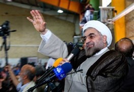 حسن روحانی در شهر ری رای داد