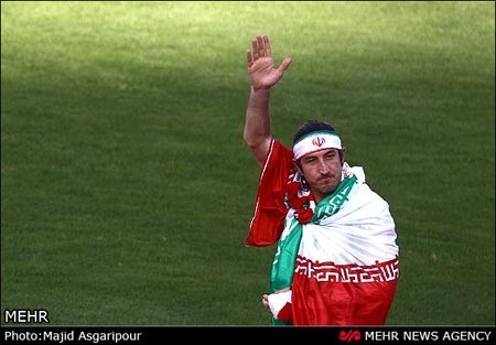 جشن صعود تیم ملی به جام جهانی در ورزشگاه آزادی 