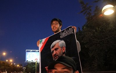 تجمع هوادارن نامزدها پس از مناظره