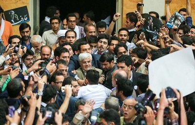 حامیان محمدرضا عارف,همایش عارف در خانه والیبال تهران