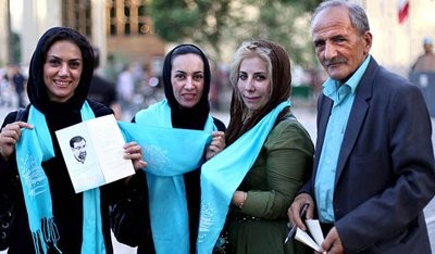 تصاویر هواداران کاندیدها به روایت تصویر