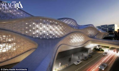 ایستگاه قطار در عربستان , تصاویر لوکس ترین ایستگاه قطار