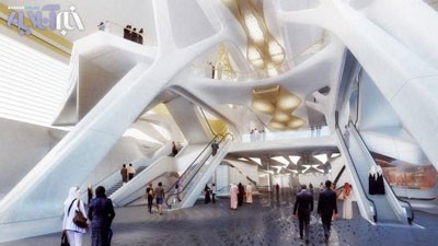 ایستگاه قطار در عربستان , تصاویر لوکس ترین ایستگاه قطار