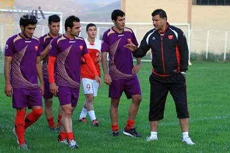 اولین تمرین پرسپولیس در اردبیل