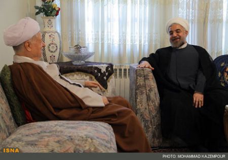 تصاویر دیدار روحانی و هاشمی‌رفسنجانی