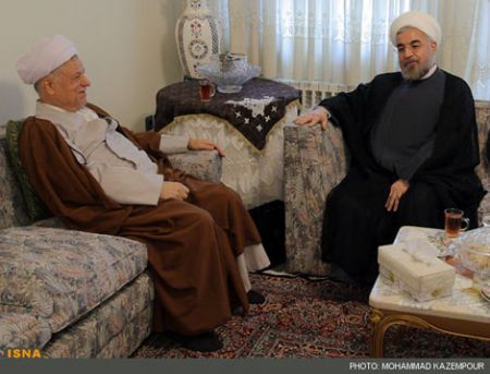 تصاویر دیدار روحانی و هاشمی‌رفسنجانی