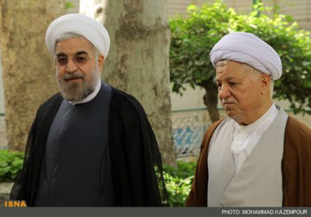 تصاویر دیدار روحانی و هاشمی‌رفسنجانی