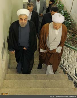 تصاویر دیدار روحانی و هاشمی‌رفسنجانی