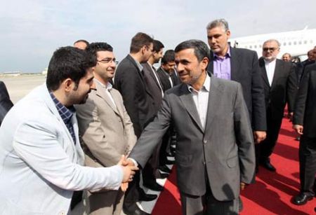 احمدی نژاد,سفر احمدی نژاد به مسکو