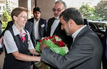 احمدی نژاد,سفر احمدی نژاد به مسکو