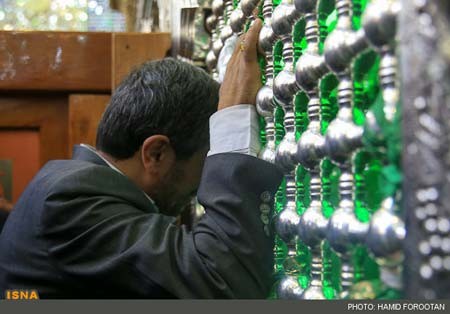 سفر احمدی‌نژاد به نجف,سفر احمدی‌نژاد به کربلا,تصاویر سفر احمدی‌نژاد به نجف و کربلا