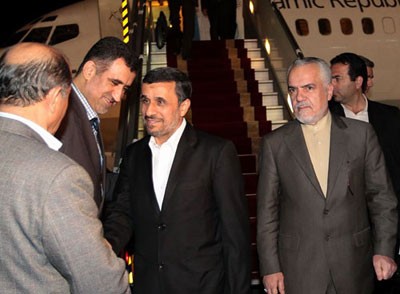 استقبال از احمدی نژاد در فرودگاه, تصاویر استقبال از احمدی نژاد