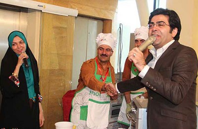 اجرای مشترک آزاده نامداری و فرزاد حسنی,مراسم ازدواج فرزاد حسنی