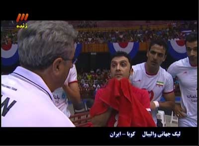 لیگ جهانی 2013 , تیمهای ایران و کوبا 
