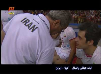 لیگ جهانی 2013 , تیمهای ایران و کوبا 