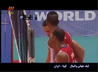 لیگ جهانی 2013 , تیمهای ایران و کوبا 