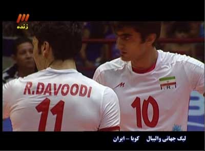 لیگ جهانی 2013 , تیمهای ایران و کوبا 