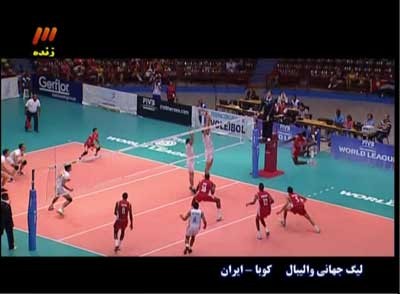 لیگ جهانی 2013 , تیمهای ایران و کوبا 