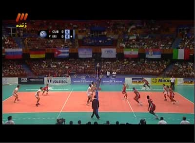 لیگ جهانی 2013 , تیمهای ایران و کوبا 