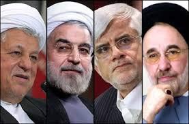 حسن روحانی,محمدرضا عارف,خاتمی و هاشمی