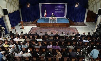 کنفرانس مطبوعاتی حسن روحانی