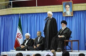 حسن روحانی,دیدار مسوولان نظام با حضرت آیت‌الله خامنه‌ای
