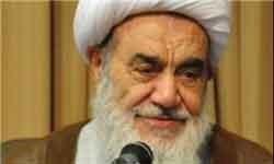 آیت‌الله مظاهری در دیدار با لاریجانی