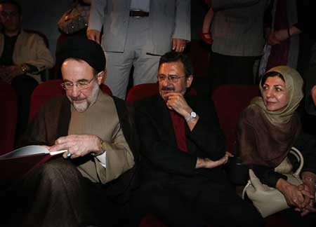 تصاویر خاتمی در اولین‌اکران فرزندچهارم