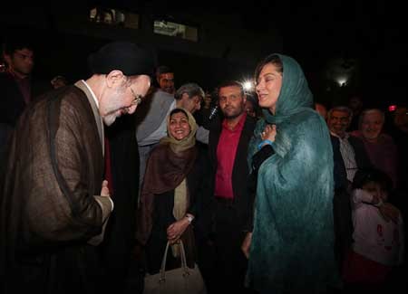 تصاویر خاتمی در اولین‌اکران فرزندچهارم